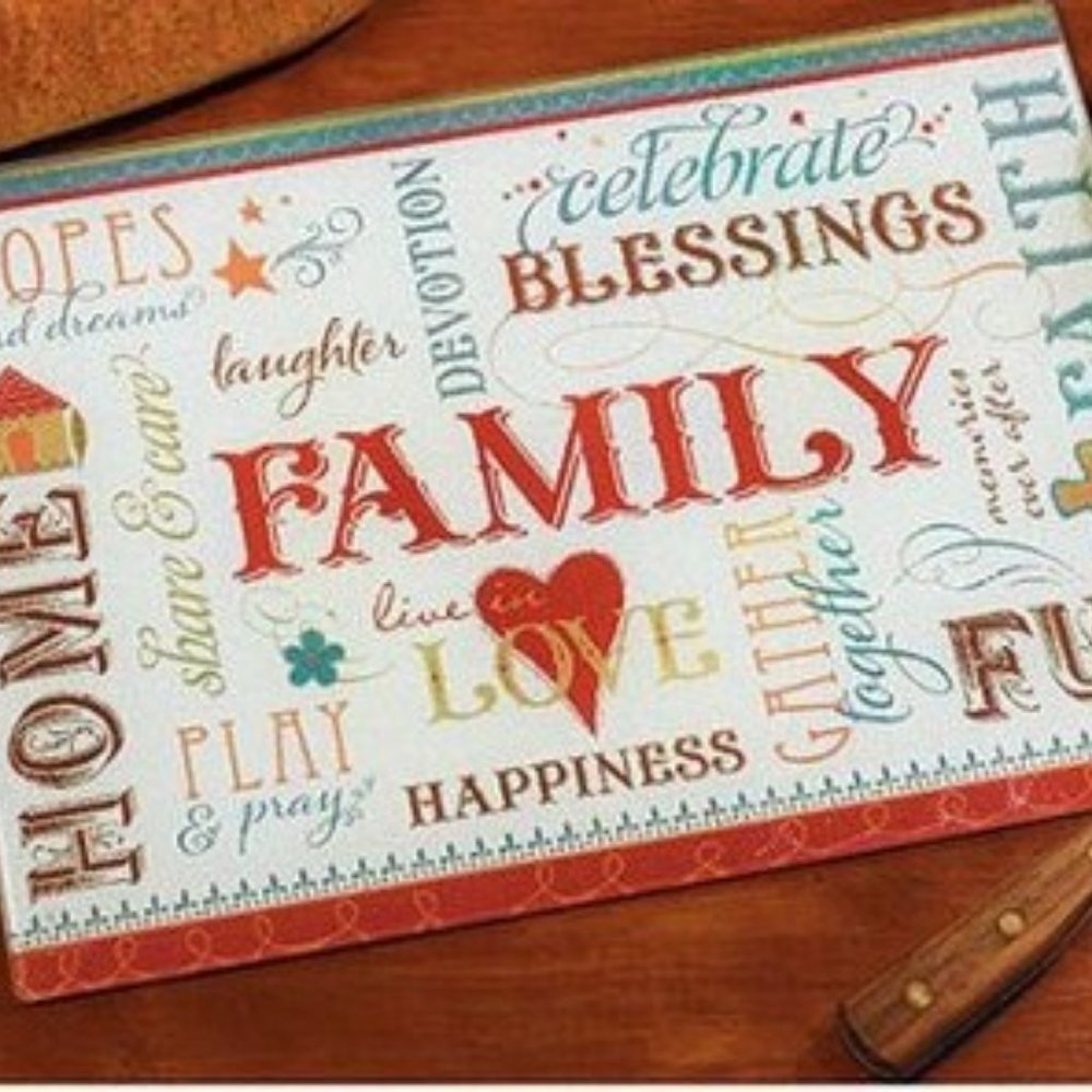 Family Cutting Board - NWT